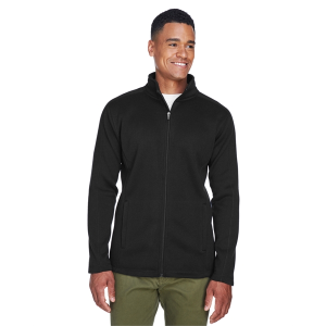 Devon & Jones Men's Bristol Full-Zip Sweater Fleece Jacket