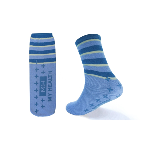 Non-Slip Socks with Custom Grips