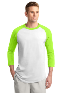 Sport-Tek Colorblock Raglan Jersey.