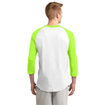 Sport-Tek Colorblock Raglan Jersey.