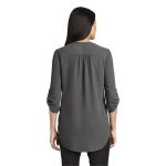 Port Authority Women's 3/4-Sleeve Tunic Blouse.