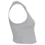 Bella + Canvas Ladies' Micro Rib Muscle Crop Tank