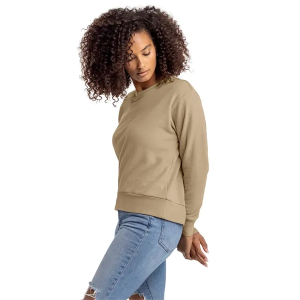 Next Level Apparel Ladies' Laguna Sueded Sweatshirt