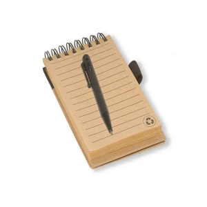 Pocket Note Jotter Notebook & Pen 3" X 5"