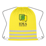 Reflective Safety Drawstring Bag