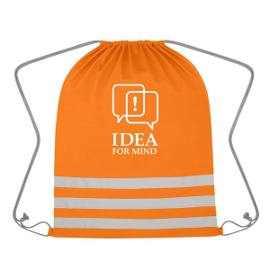 Reflective Safety Drawstring Bag