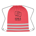 Reflective Safety Drawstring Bag