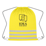 Reflective Safety Drawstring Bag