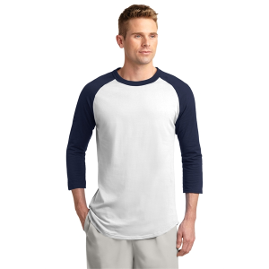 Sport-Tek Colorblock Raglan Jersey.